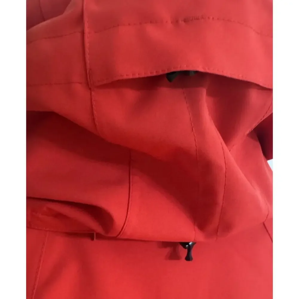 Karbon Hydrogen Ski Jacket Men Medium Red Thermore Hooded Reflective Waterproof
